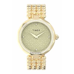 Hodinky Timex dámské, zlatá barva
