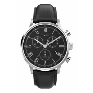 Hodinky Timex Tw2u88300 Waterbury Classic černá barva