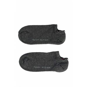 Ponožky Tommy Hilfiger 2-pack dámské, šedá barva, 343024001