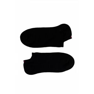 Ponožky Tommy Hilfiger 2-pack dámské, černá barva, 343024001
