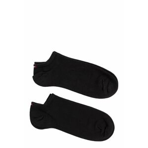 Ponožky Tommy Hilfiger 2-pack pánské, černá barva
