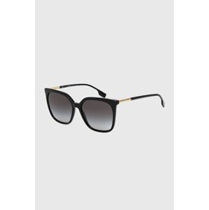 Sluneční brýle Burberry 0BE4347 dámské, černá barva