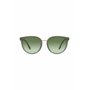 Sluneční brýle Burberry dámské, zelená barva