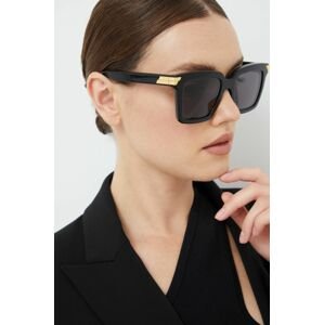 Sluneční brýle Bottega Veneta dámské, černá barva