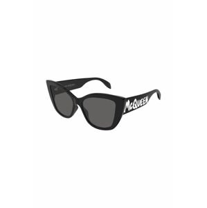 Sluneční brýle Alexander McQueen dámské, černá barva