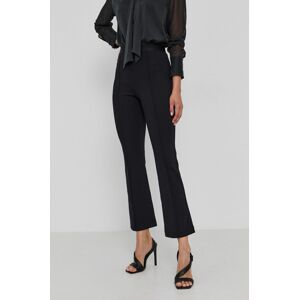 Kalhoty Wolford dámské, černá barva, jednoduché, high waist