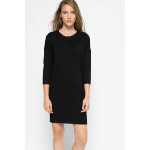 Šaty Vero Moda černá barva, mini, jednoduché