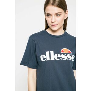 Bavlněné tričko Ellesse tmavomodrá barva, SGS03237-White