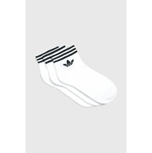 adidas Originals - Ponožky (3-pack) EE1152 , EE1152-WHT/BLK