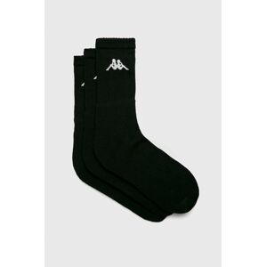 Ponožky Kappa černá barva