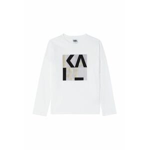 Karl Lagerfeld - Dětské tričko s dlouhým rukávem