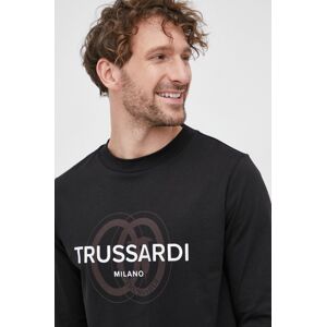 Trussardi - Bavlněné tričko s dlouhým rukávem