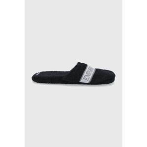 Pantofle Emporio Armani Underwear černá barva