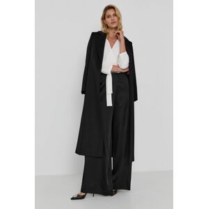 Kabát MAX&Co. dámský, černá barva, přechodný, bez zapínání