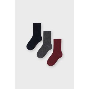Dětské ponožky Mayoral (3-Pack) vínová barva