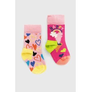 Happy Socks - Dětské ponožky Happy Love (2-pak)