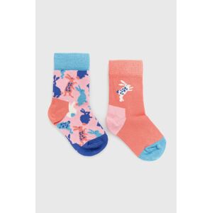 Happy Socks - Dětské ponožky Bunny (2-pak)