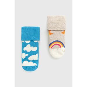 Happy Socks - Dětské ponožky After Sun Terry (2-Pack)