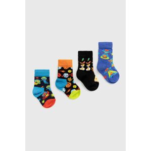 Dětské ponožky Happy Socks Space Socks Gift Set (4-Pack)