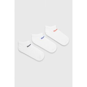 Ponožky Reebok (3-pack) bílá barva