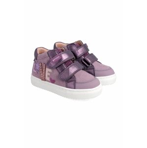Dětské boty Garvalin fialová barva