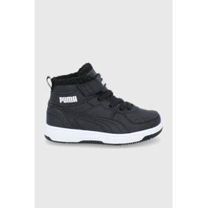 Dětské boty Puma 375479 černá barva