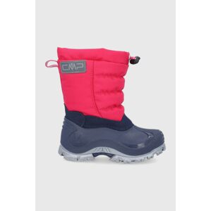 Zimní boty CMP KIDS HANKI 2.0 SNOW BOOTS růžová barva