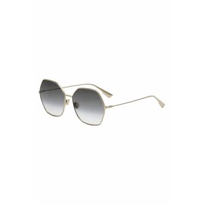 Sluneční brýle Dior dámské, zlatá barva