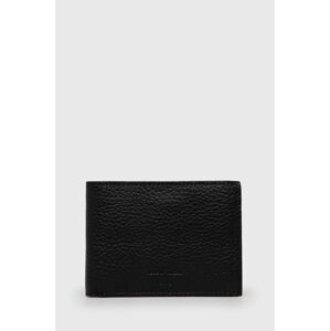 Kožená peněženka Tiger Of Sweden pánská, černá barva