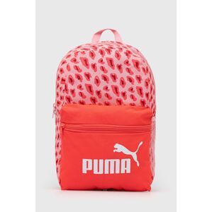 Dětský batoh Puma růžová barva, malý, vzorovaný