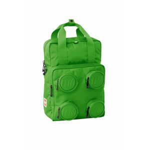 Dětský batoh Lego zelená barva, velký, hladký