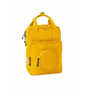 Dětský batoh Lego žlutá barva, malý, hladký