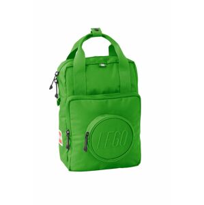 Dětský batoh Lego zelená barva, malý, hladký