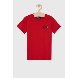 EA7 Emporio Armani - Dětské bavlněné tričko