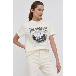 The Kooples - Bavlněné tričko