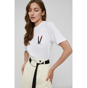 Victoria Victoria Beckham - Bavlněné tričko