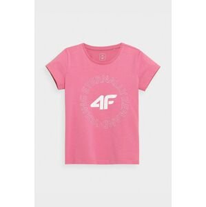4F - Dětské bavlněné tričko
