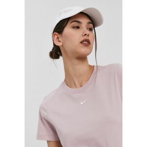 Tričko Nike Sportswear růžová barva