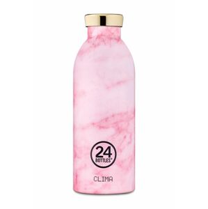 24bottles - Láhev Clima Pink Marble 500ml