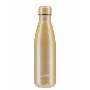 Wink Bottle - Termo láhev GLITTER GOLD