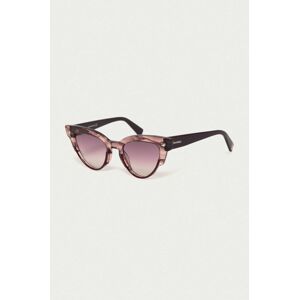 Sluneční brýle DSQUARED2 dámské, fialová barva
