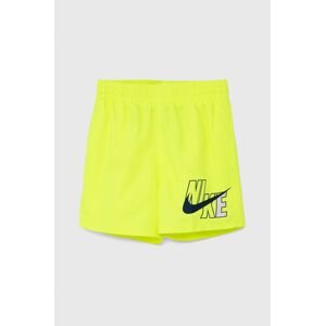 Dětské plavkové šortky Nike Kids žlutá barva