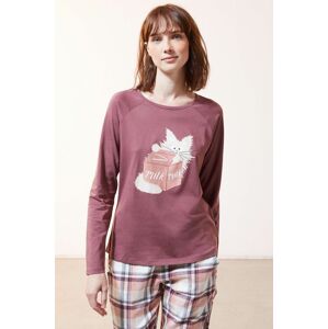Etam - Pyžamové tričko s dlouhým rukávem Fleur