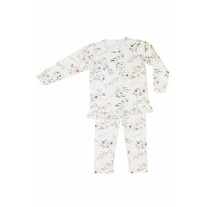 Dětské pyžamo Jamiks bílá barva, vzorované