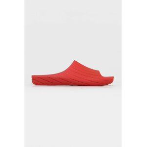 Pantofle Camper pánské, červená barva