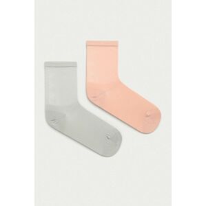 Ponožky Calvin Klein růžová barva