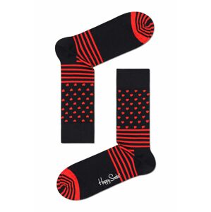 Happy Socks - Ponožky Stripes And Heart