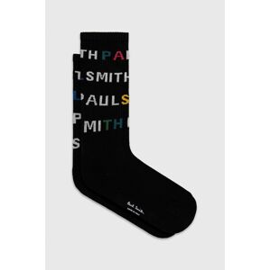 Ponožky PS Paul Smith pánské, černá barva