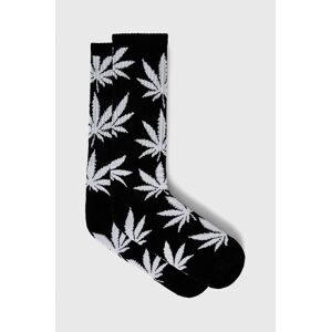 Ponožky HUF pánské, černá barva