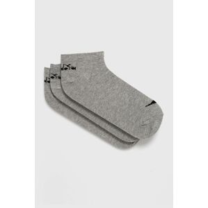 Ponožky Diadora (3-PACK) šedá barva
